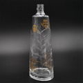 wholesale 1L novelty glass crystal wine decanter for liquor and whisky
