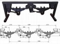 germany type semi trailer suspension bpw