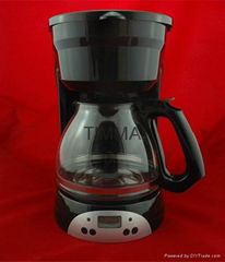 Timma 12-Cup Programmable Coffee Maker TM-1003