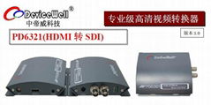 中帝威HDMI转SDI变频转换器