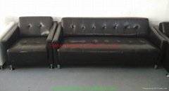 durable leather sofa