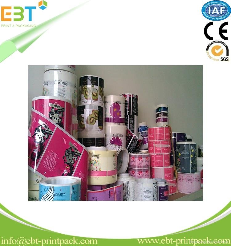 Eco-friendly high quality self adhesive label 2