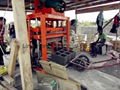 QTJ4-40 concrete hollow block making machine paver making machine  4