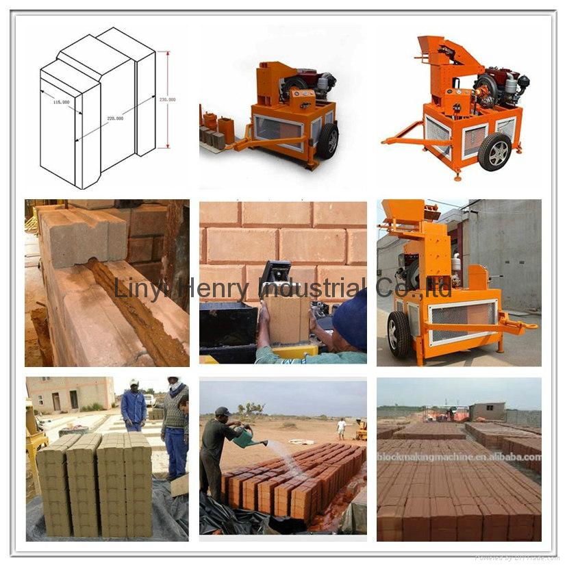 HR1-20 solid interlocking brick making machine 3