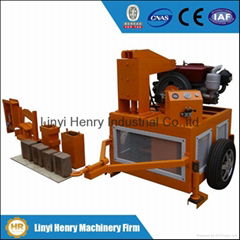 HR1-20 solid interlocking brick making machine