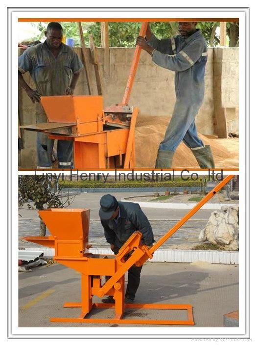 HR1-30 small business manual clay brick making machine 2