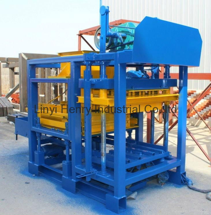 QTJ4-25 automatic vibration block making machine concrete block maker 3