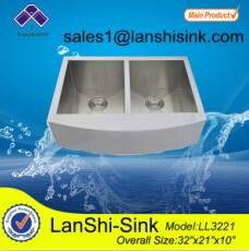 Stainless steel bathroom sinks