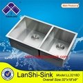 Stainless steel undermount sink 4