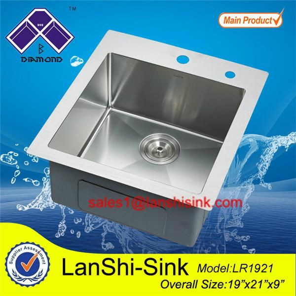 handmade stainless steel sink 4