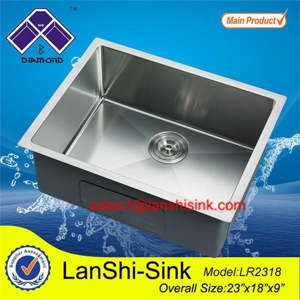handmade stainless steel sink 5
