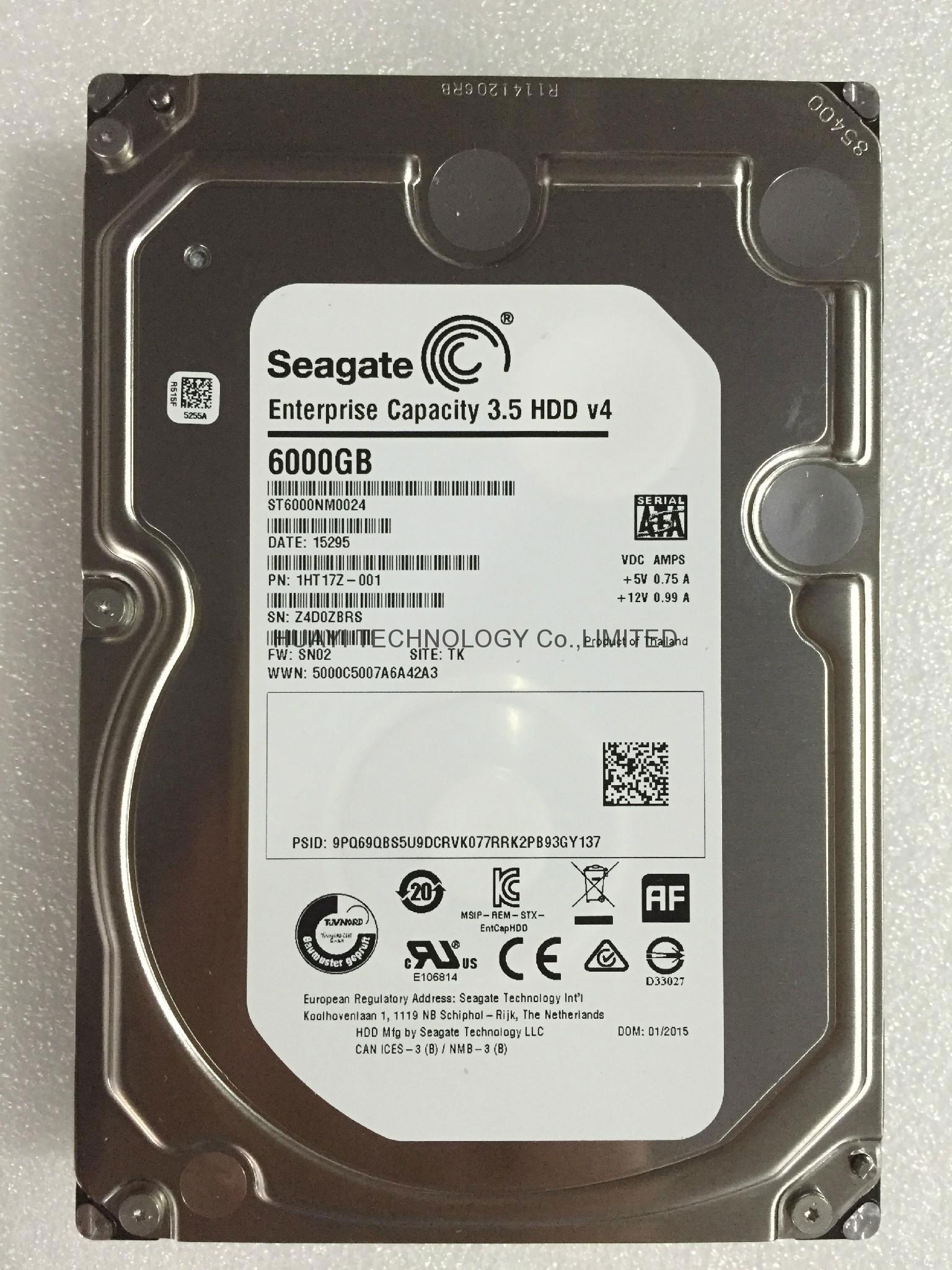 ST6000NM0024 6TB 7.2K 3.5'' 6G SATA3 Enterprise Hard disk