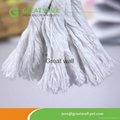 Braided cotton rope knotted pet toy for dog chewing 3