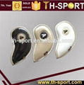 Black White Golden PU golf iron