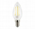 4W LED filament bulb candle bulb 1