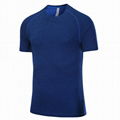 Hot Sale Dry Fit Polyester Spandex Sports Work out T-Shirts with Custom Printing 4