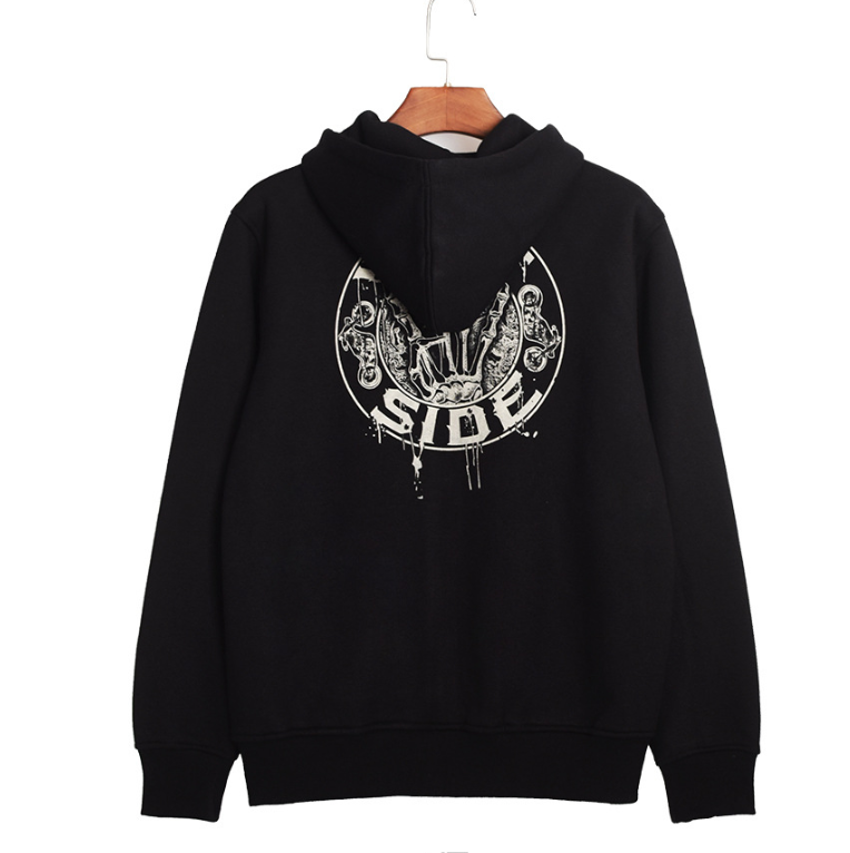 Fleece Warm Winter Jacket hoodie jacket Cotton String Zipper up OEM Men's Hoodie HD111 OEM