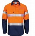 OEM Mans Hi-Vis Autumn Outdoor Protective Safety Workwear Clothes for Company 3