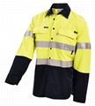 OEM Mans Hi-Vis Autumn Outdoor Protective Safety Workwear Clothes for Company 1