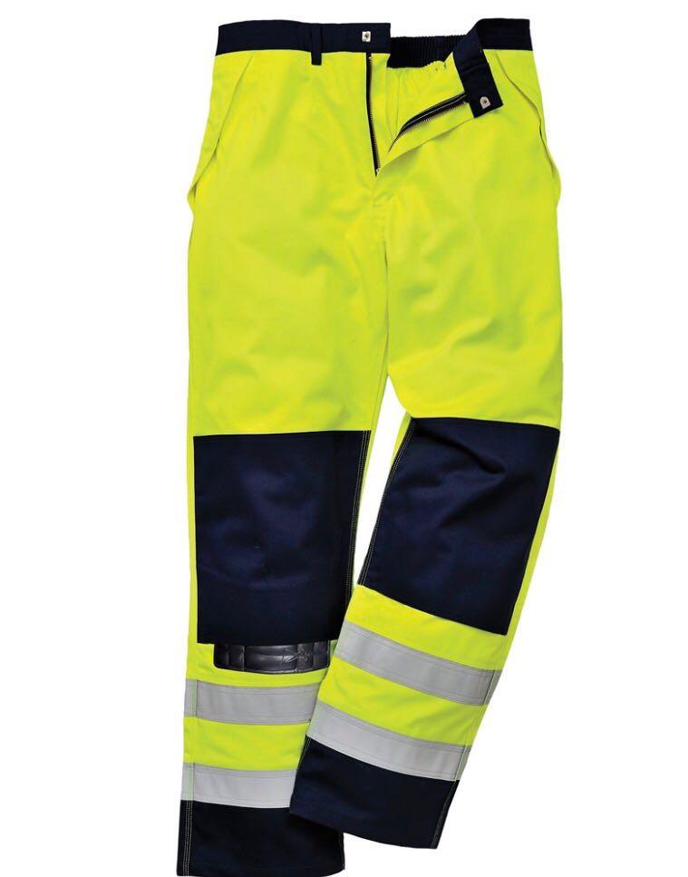 Orange Workers Overall Uniform with Reflective Tape for Mining Men's