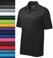 100% polyester dry fit men's sports polo t shirts
