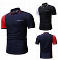 men's cotton 100% pique 220gsm polo shirt embroidery your own logo  2