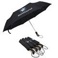 23" 8 pannels windproof automatic open&close travel use compact folding umbrella