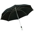 High quality 27" 8ribs fashion aluminum stick big size aluminum umbrella  3