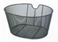 cheap steel bicycle basket hot sale