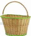 Hot sale cheap wicker bicycle baskets popular design (CA-DE12-B)