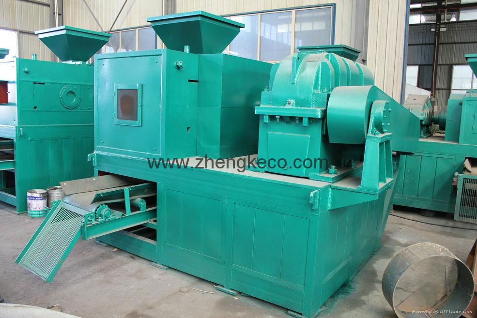 Gypsum briquette machine