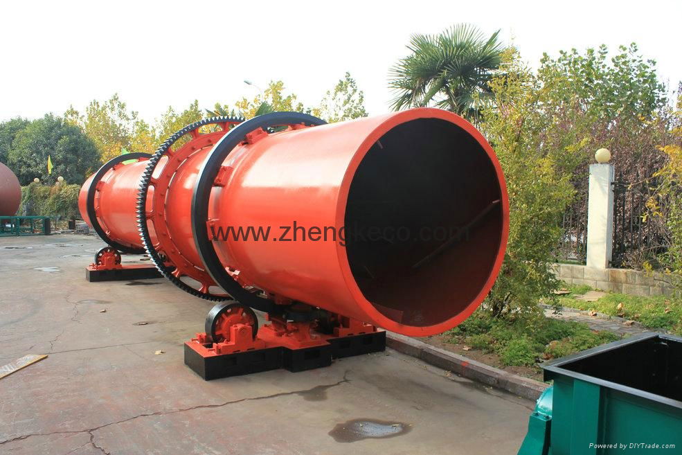 Rotary drum dryer by professional manufacturer of Zhengke brand 4