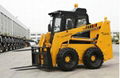 Skid steer loader with attachments 1