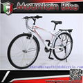 26 inch 18 speed mountain bike steel frame mtb 