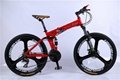 2016 3 spoke Integrated wheel mountain bike aluminum alloy frame mtb  2
