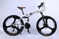 2016 3 spoke Integrated wheel mountain bike aluminum alloy frame mtb  3