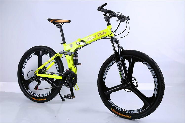 2016 3 spoke Integrated wheel mountain bike aluminum alloy frame mtb  4