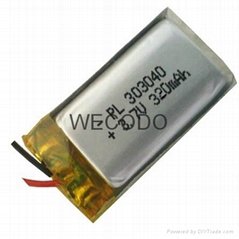 ICS303040 battery form WECODO