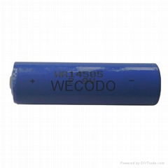 Lithium Sulfur Dioxide Cylindrical Primary Battery form WECODO