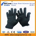 Knitted Black PVC Dots Both Sides Glove 3