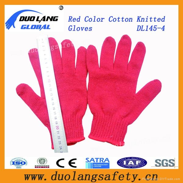 Seamless Knit Cotton Gloves Bulk DL1451 DUOLANG SAFETY (China
