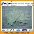  Hot Sale Knitted Cotton Gloves, Polycotton Gloves, Good Quality, Work Gloves, 5