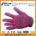 Knitted Black PVC Dots Both Sides Glove  4