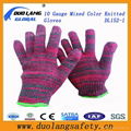 Knitted Black PVC Dots Both Sides Glove  3