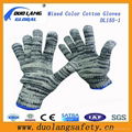  Industrial Safety Brown Knitted Cuff Cotton Hand Work Gloves (41009)     4