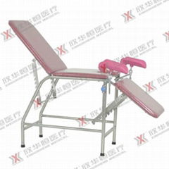 Stainless steel gynecology attending bed