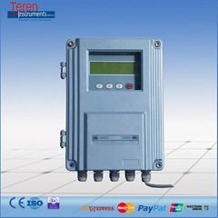 Low Price Wall Mounted Pipe Ultrasonic Flowmeter For Conductive Liquid