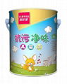 Flower Dirt-resistant Odourless Children Emulsion Paint 1