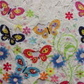 big flower embroidery lace fabric/ french embroidery lace for clothing 4