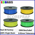 1.75mm 2.85mm abs plastic rolls